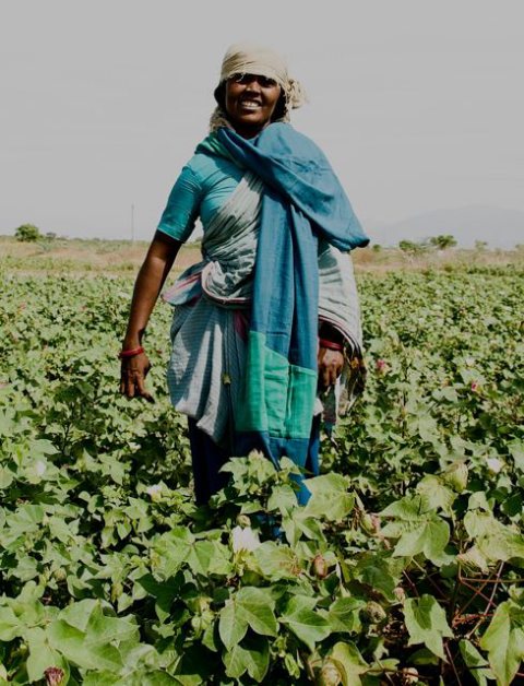 Meet your scarf biologische katoenen sjaal